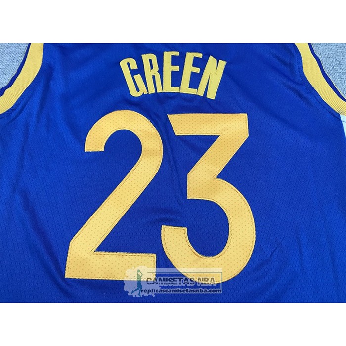 Camiseta Golden State Warriors Draymond Green NO 23 Icon Azul